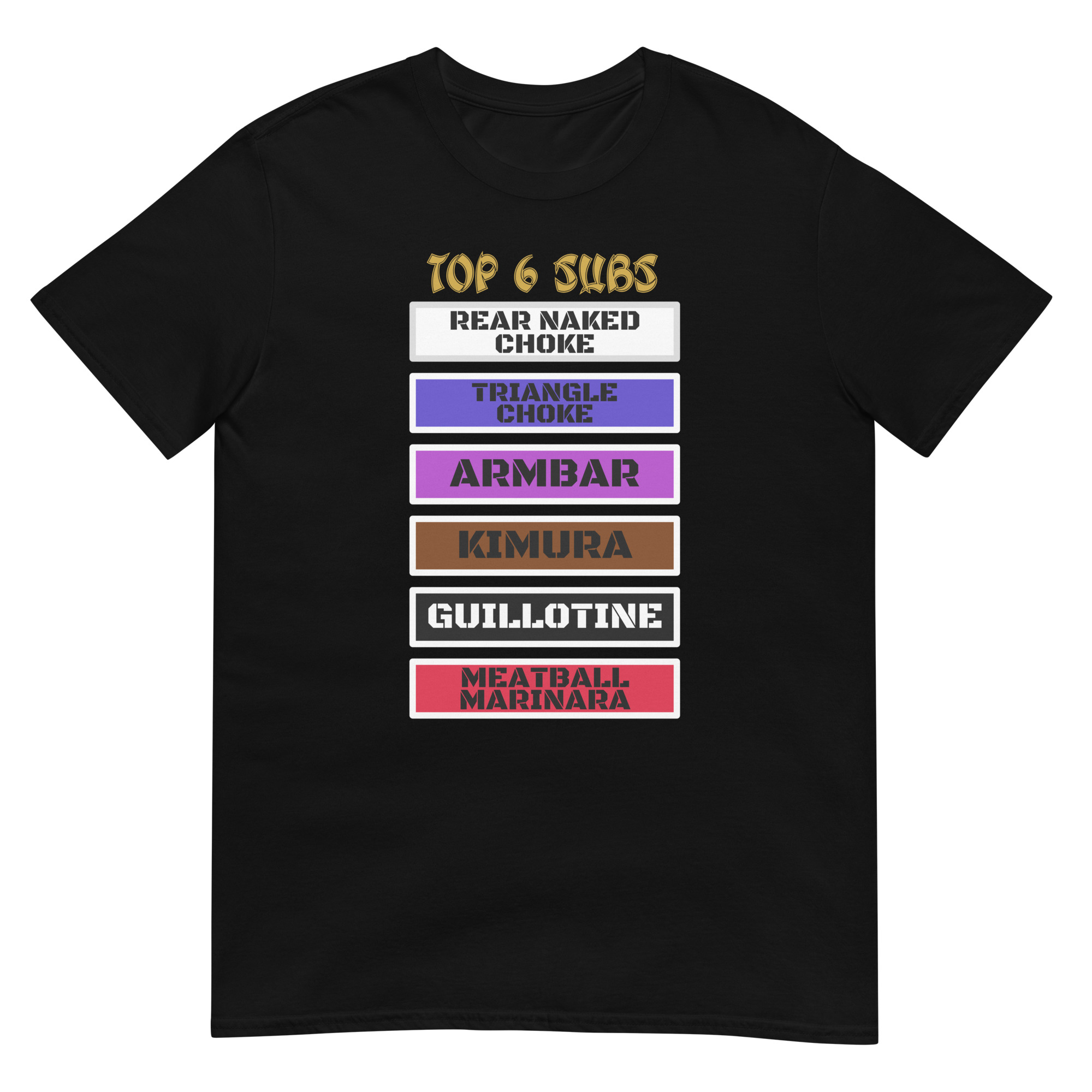 Meatball Marinara Submission T-Shirt (unisex)