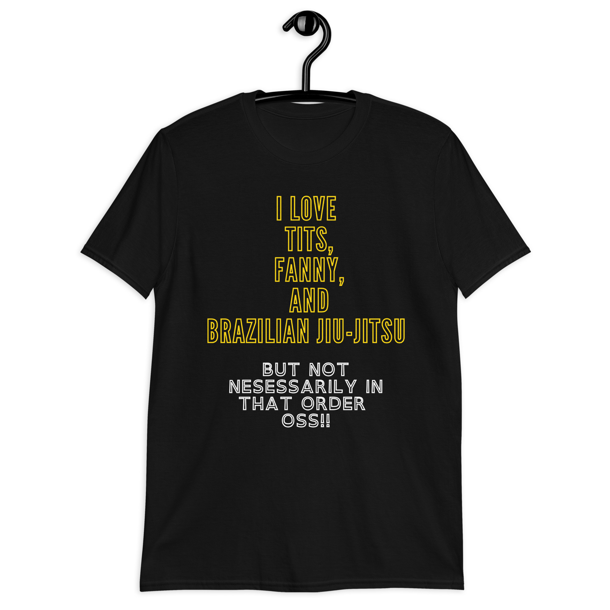 I Like Tits, Fanny and Brazilian Jiu-Jitsu T-Shirt (unisex) - Image 2