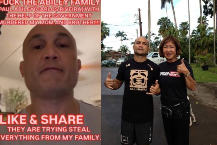BJ Penn Claims His Mother Is an Impostor in Disturbing Social Media Rant