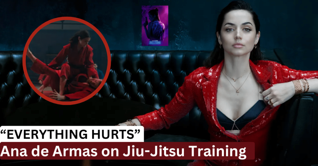 Ana de Armas Jiu-Jitsu Training for Ballerina Is So Real, It Left Her in Agony